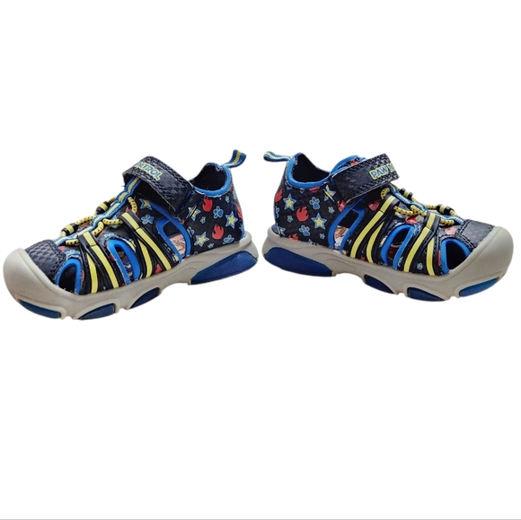 Nickelodeon Paw Patrol Sandals LED Light UP Chase Marshall Closed Toe Water Shoe - Picture 7 of 13